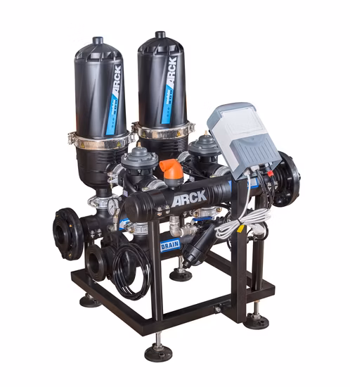 Automatic Backwash Filter System with 3"X4 Disc Filter for Agricultural Irrigation