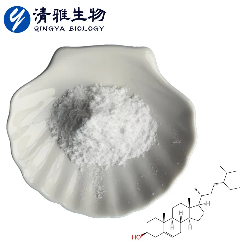 Extrait de soja d'approvisionnement d'usine 98 % extrait de phytostérol bêta sitostérol